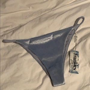 NWT Frankies Bikinis Velvet Bottom